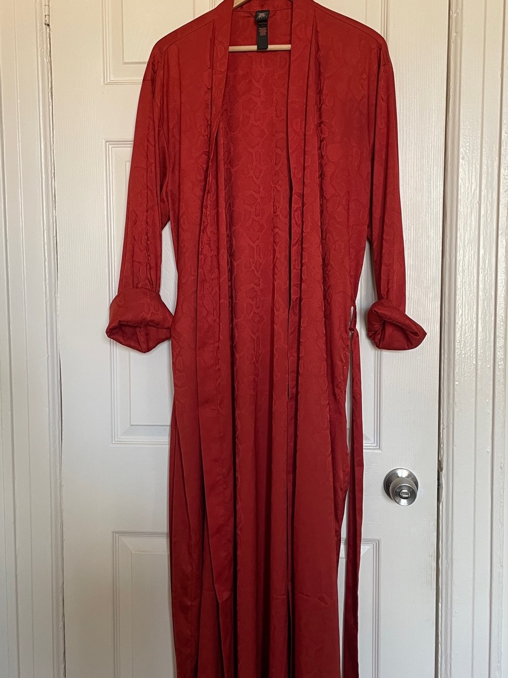 Savage x Fenty Men’s red robe
